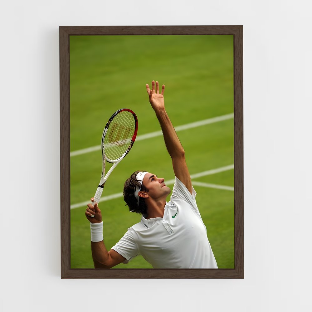 Poster Roger federer – affiche Tennis (vue 5)